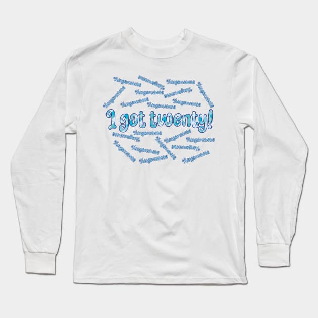 Thingamabobs? I got Twenty Long Sleeve T-Shirt by Tomorrowland Arcade